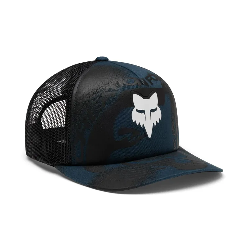 Fox Vision Mesh Trucker Hat in Blue