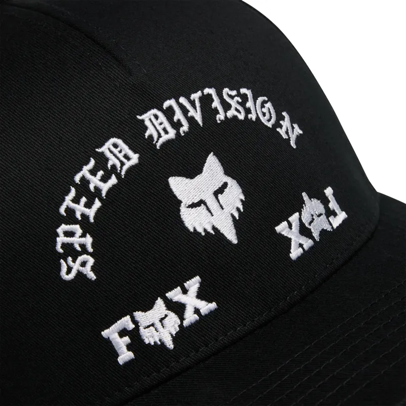 Fox Icon Flexfit Hat in Black-2