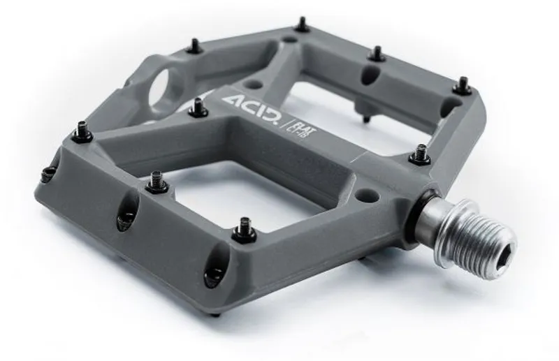 Acid C1-IB Flat Pedals in Grey-1
