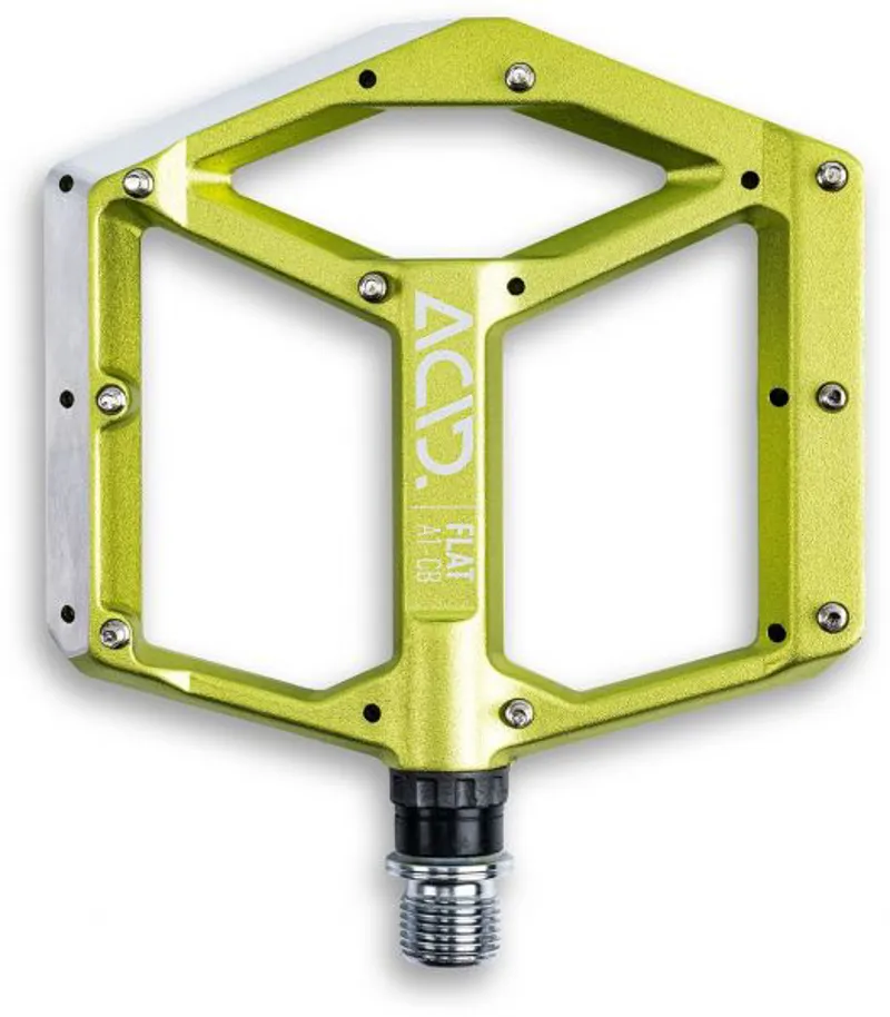 Acid A1-CB Flat Pedals in Green-2
