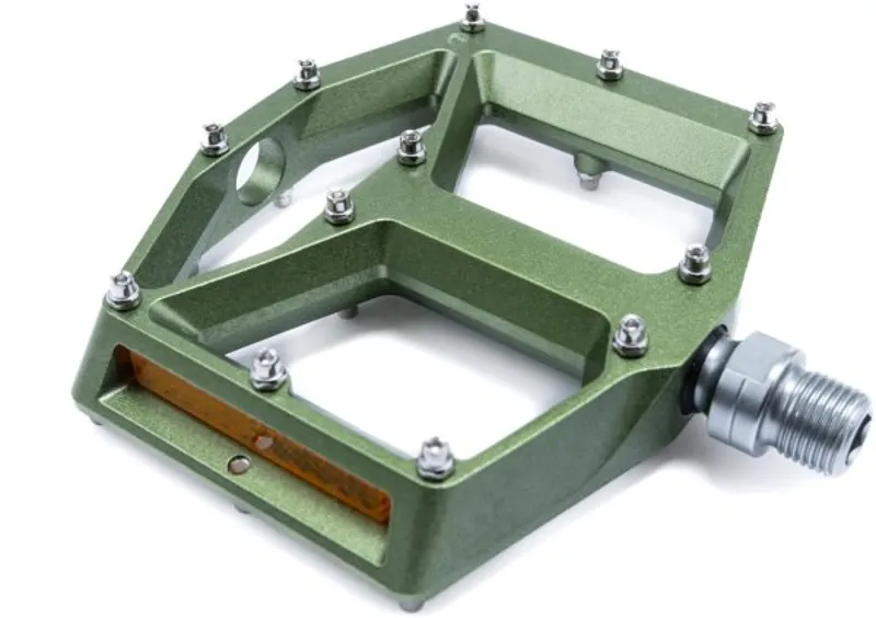 Acid A3-ZP Flat Pedals in Olive Green-2