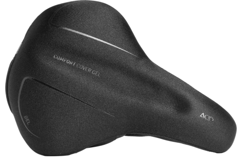 Acid Saddle Cover in Black
