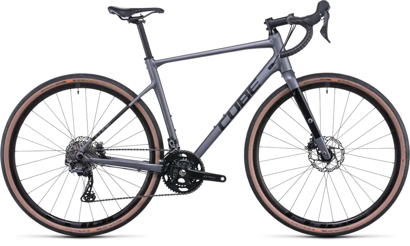 Cube Nuroad Race Gravel Bike in Grey - 2022