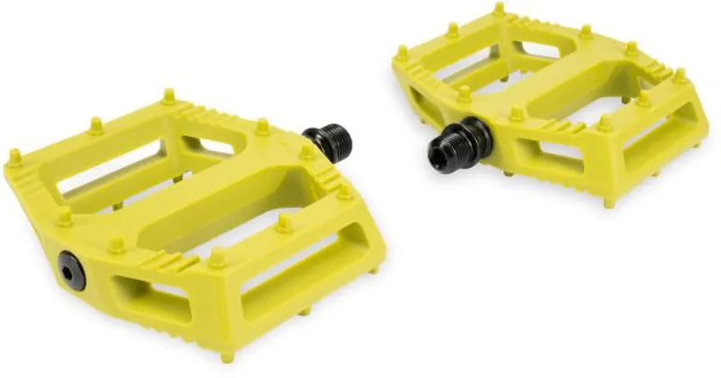 Acid C6-ZP Flat Pedals in Lime