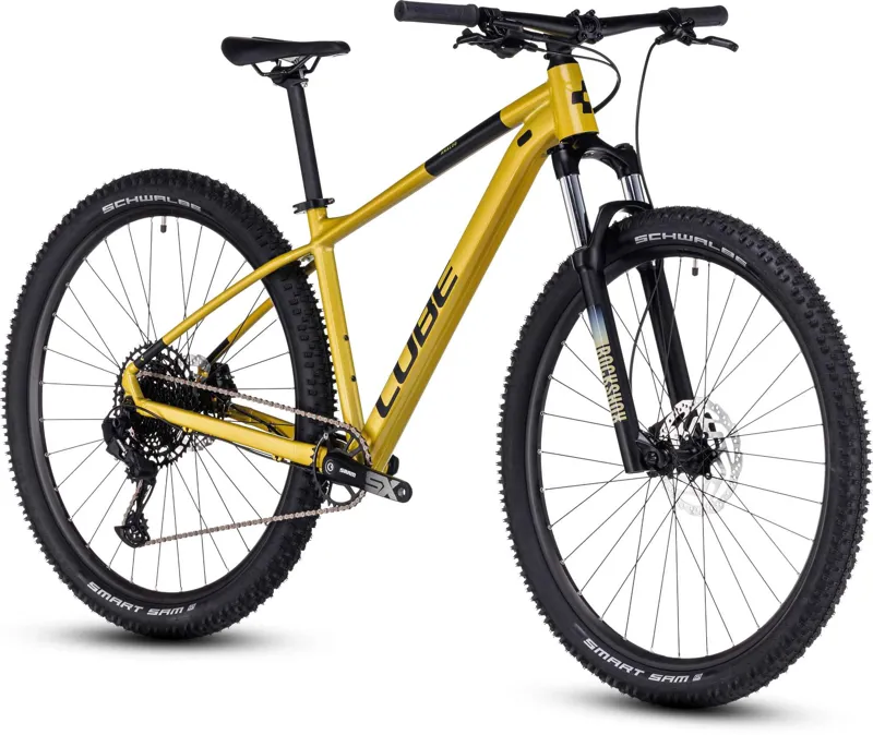 Cube Analog Mountain Bike in Lime-7