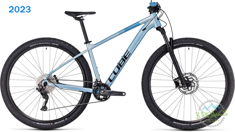 Cube Access WS Womens Race Mountain Bike in Blue