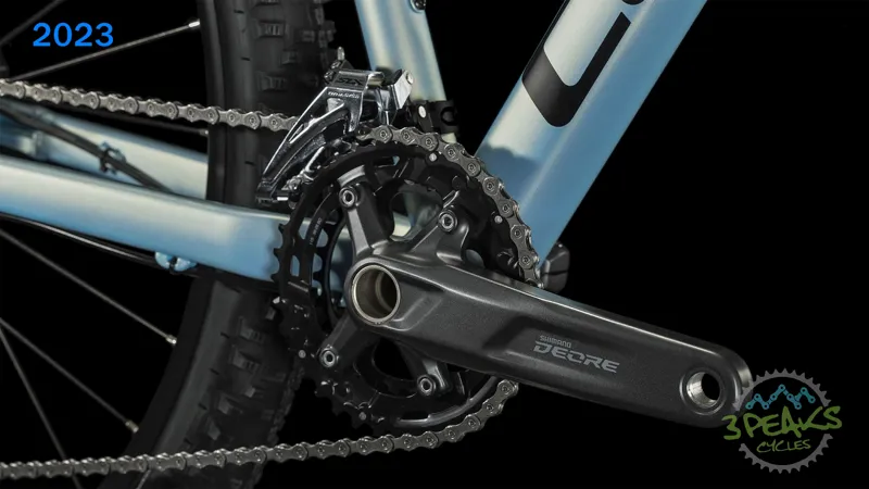 Cube Access WS Womens Race Mountain Bike in Blue-4