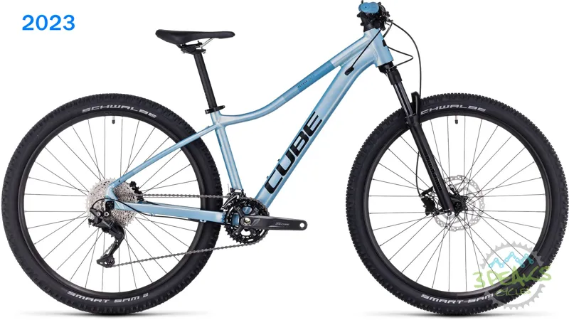 Cube Access WS Womens Race Mountain Bike in Blue-7