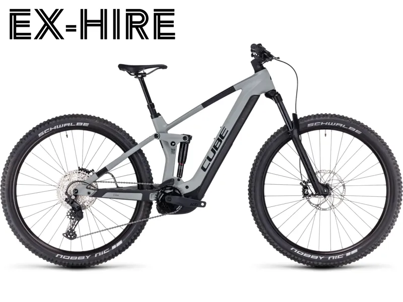 Cube Stereo Hybrid 140 HPC Pro 750 in Grey/Black - Ex-Hire