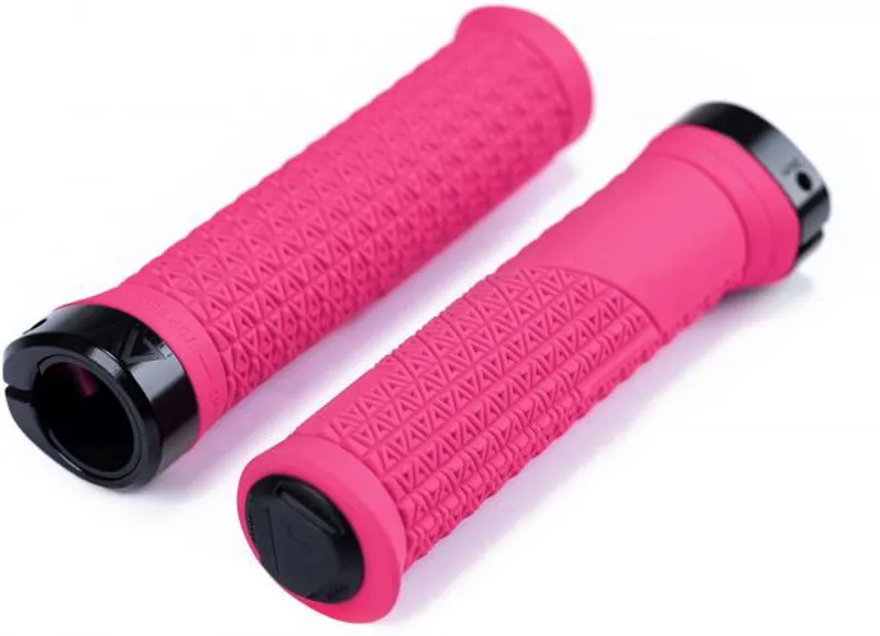 Acid Grips Icon Pro Handlebar Grips in Neon Pink-2
