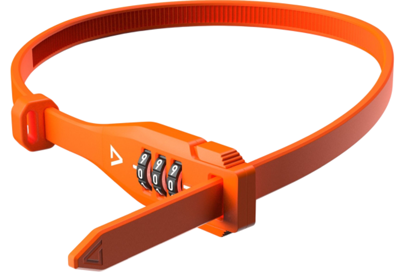 Acid Cable Lock Ratch in Orange