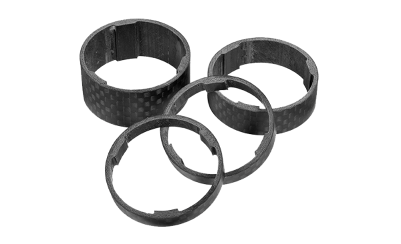 Cube Headset Spacer Set in CARBON