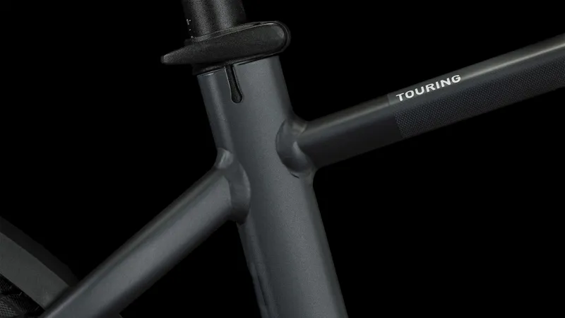 Cube Touring Hybrid One 625 Electric Bike in Grey/White-2