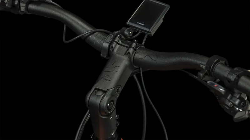 Cube Kathmandu Hybrid EXC 750 Trekking eBike in Red/Black-3