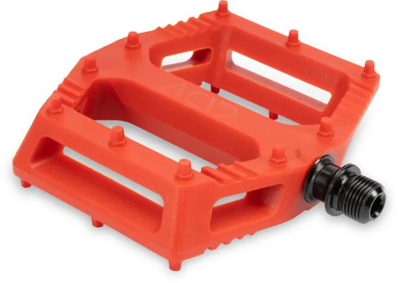 Acid C6-ZP Flat Pedals in Orange-1