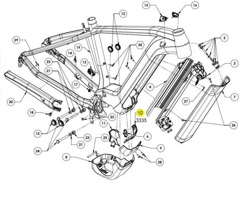 Cube Battery Charger Plug - 3335