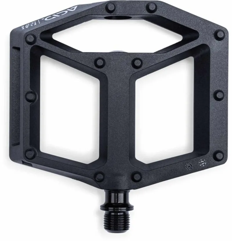 Acid C2-ZP R Flat Pedals in Black-1