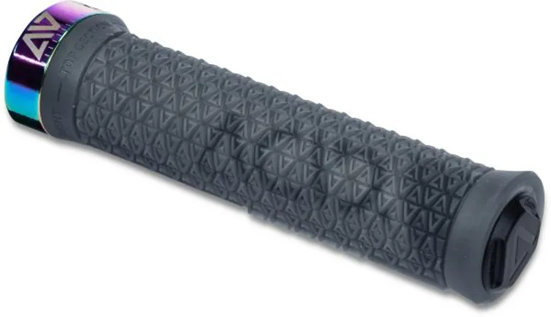 Acid Grips Icon Pro Handlebar Grips in Oilslick/Translucent Black-1