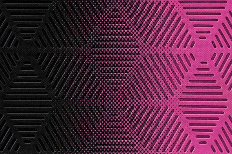 Acid RC 3.0 Bar Tape in Black/Neon Pink-2