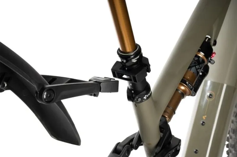 Acid Mudguard Vane Pro 27.5-29 Click Rear in Black/Black-2