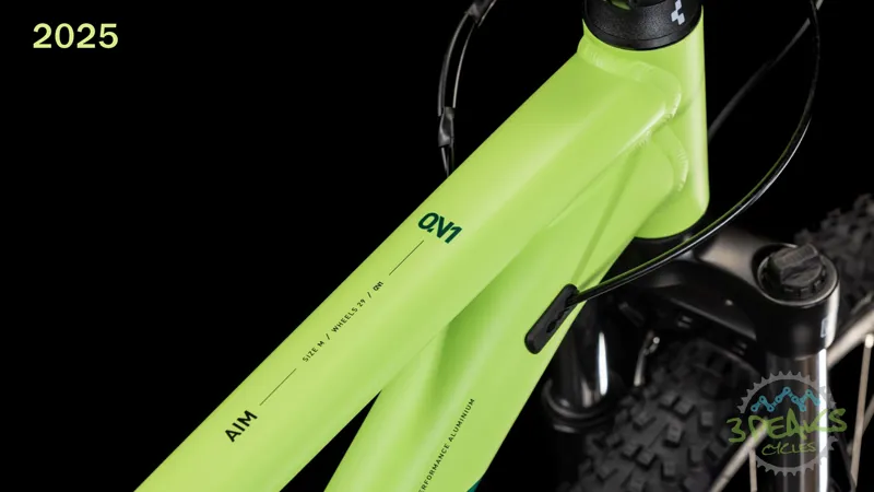 Cube Aim One Mountain Bike in Lemon -1