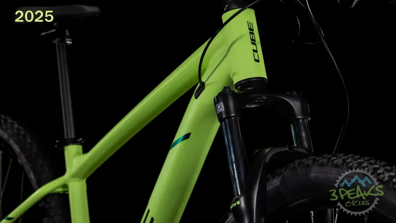 Cube Aim One Mountain Bike in Lemon -5