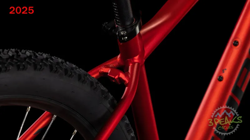 Cube Aim Pro Mountain Bike In Red-2