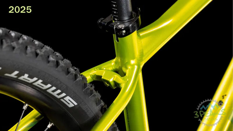 Cube Aim SLX Mountain Bike in Flash Lime/Juniper-2