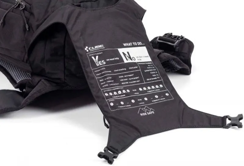 Cube Edge Trail Backpack in Black-1