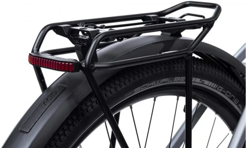 Acid Pro-E HPA BES2 eBike Carrier Rear Light in Black-3