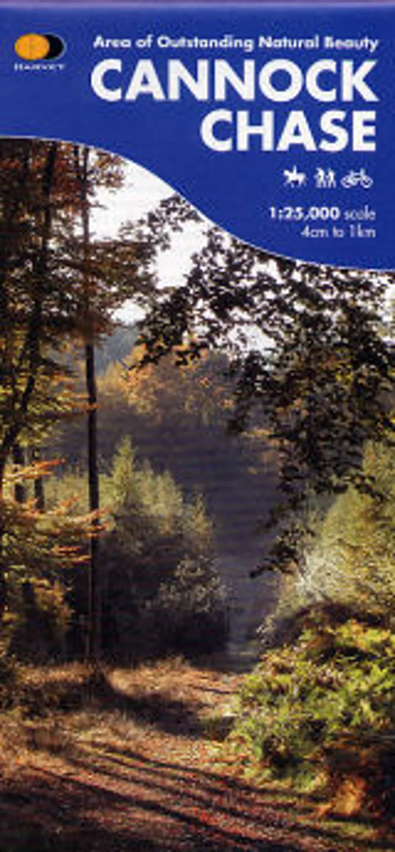 Harvey Maps  - Cannock Chase