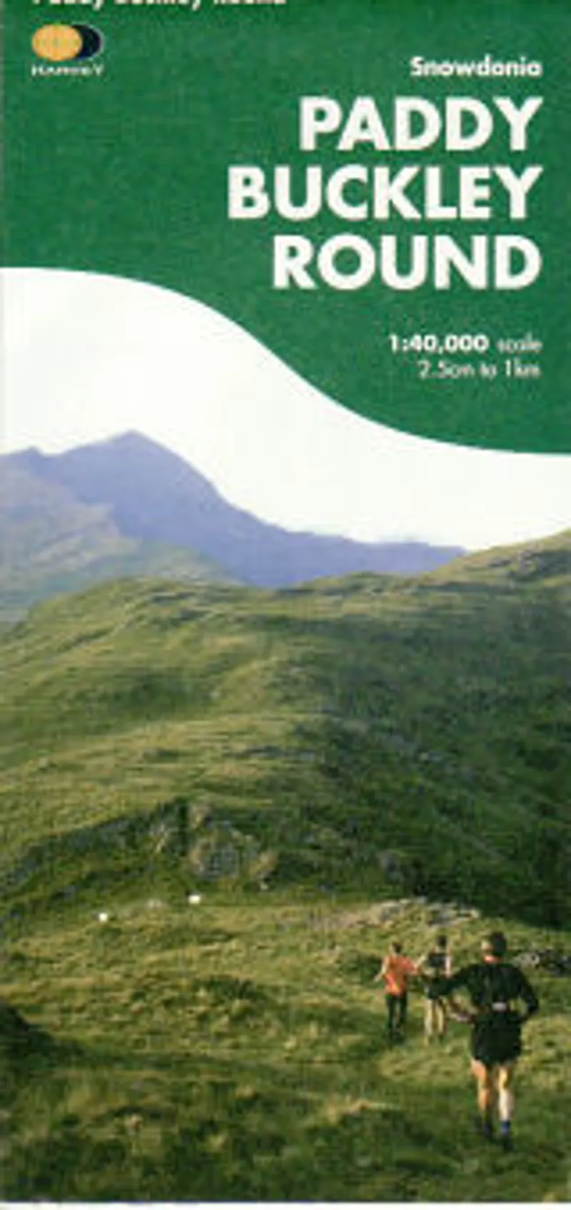 Harvey Maps - Paddy Buckley Round Map 1:40000