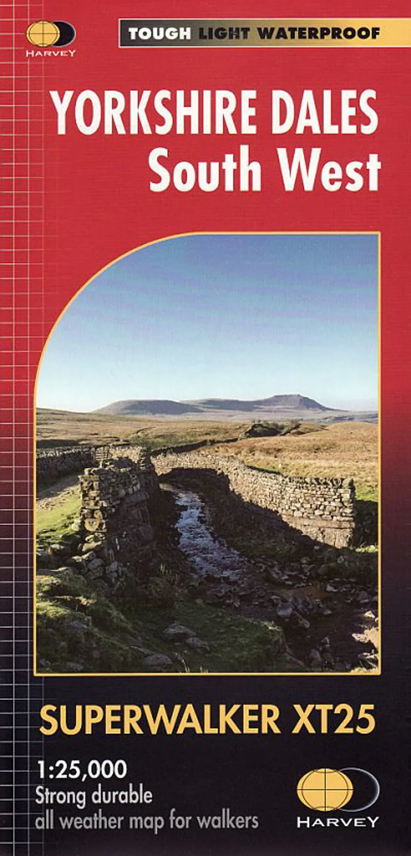 Harvey Yorkshire Dales South West - Superwalker XT25