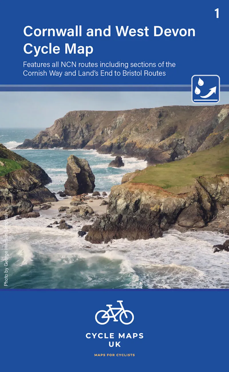 Cycle Maps UK - Cornwall And West Devon - Cycle Map 1