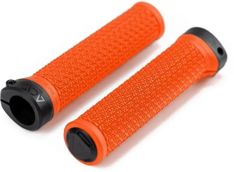 Acid Icon One Handlebar Grips in Orange