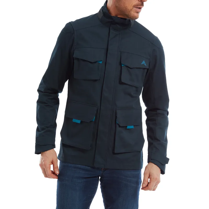Altura Grid Field Jacket - Navy Blue