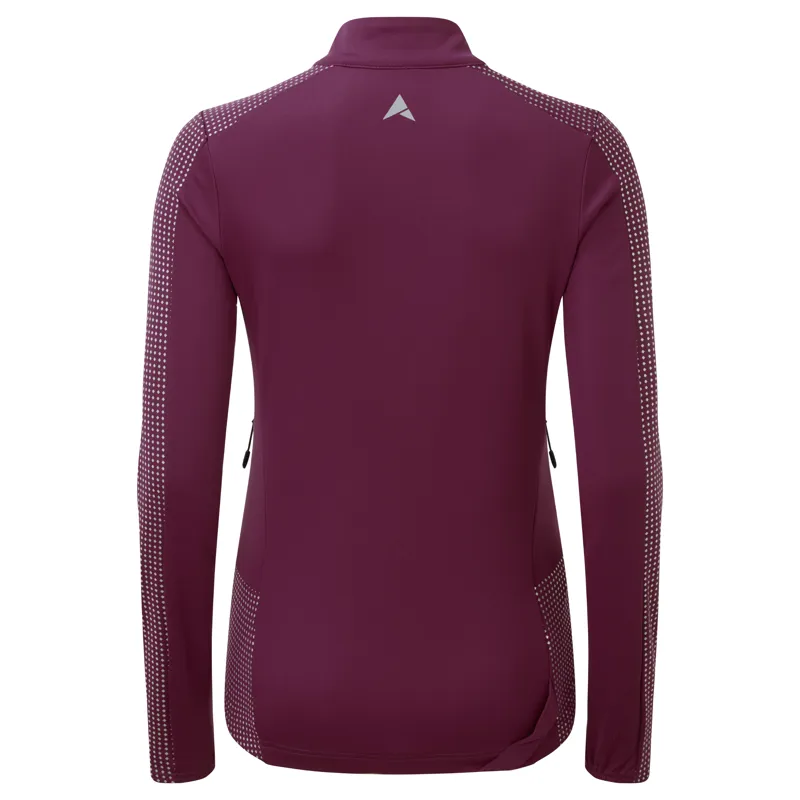 Altura Women's Nightvision Long Sleeve Cycling Jersey in Dark Pink-4