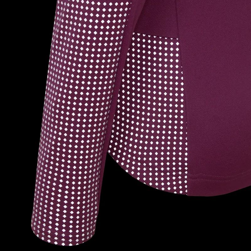 Altura Women's Nightvision Long Sleeve Cycling Jersey in Dark Pink-6