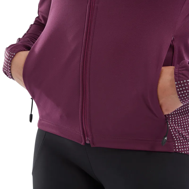 Altura Women's Nightvision Long Sleeve Cycling Jersey in Dark Pink-8