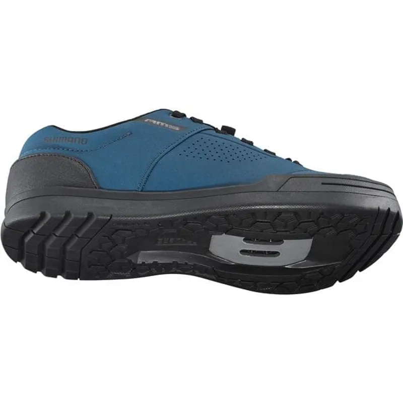 Shimano AM5 Womens SPD Shoes - Blue-3