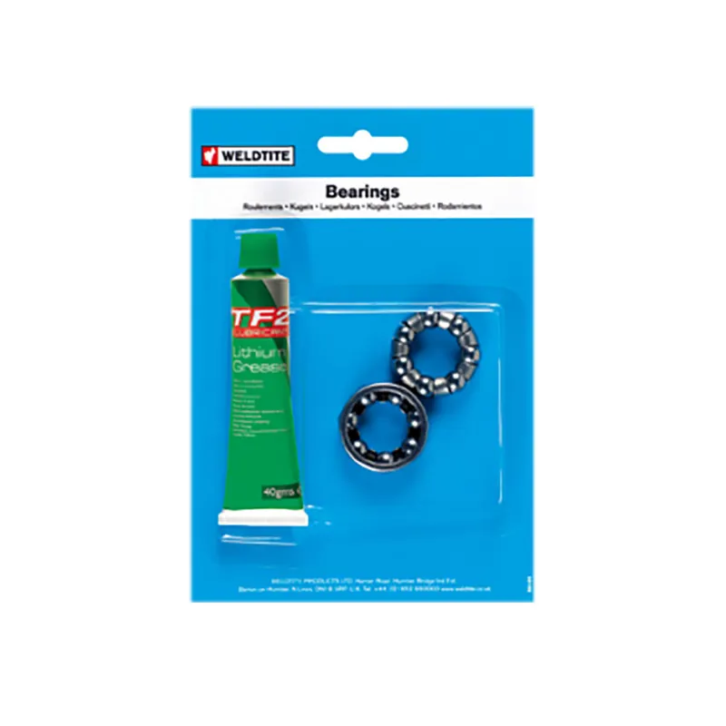 Weldtite 1/4 BB Cages and Grease