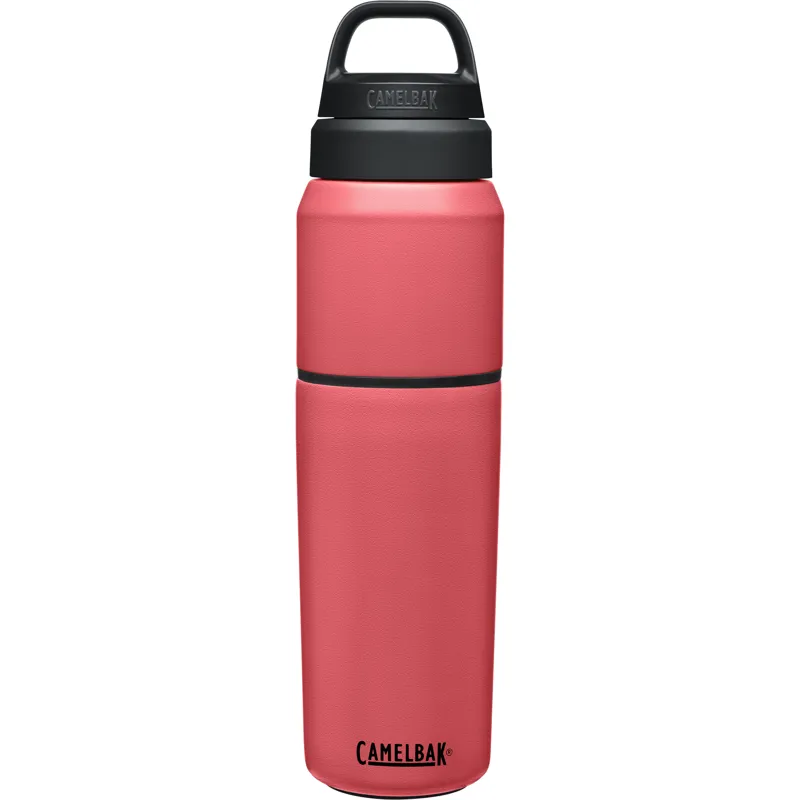 Camelbak Multibev 650ml Vacuum Insulated Bottle w/480ml Cup in Red