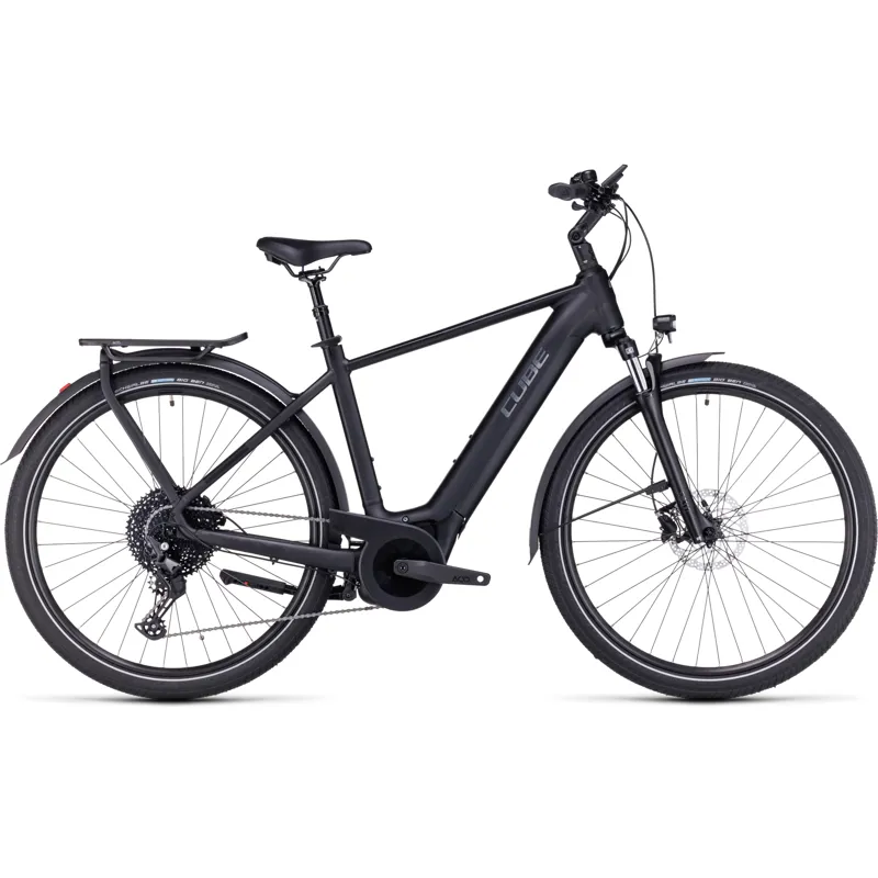 Cube Touring Hybrid Pro 625 EX-HIRE Electric Bike in Black-1