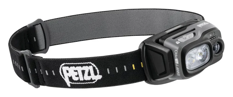 Petzl Swift RL Pro 900 Lumen Headlamp in Black