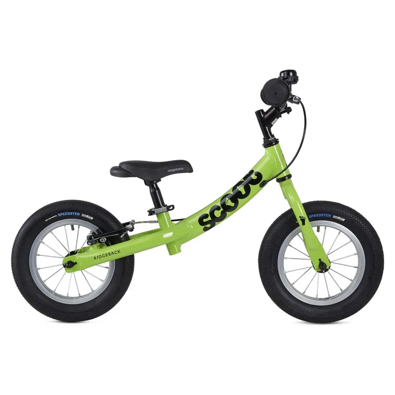 Ridgeback Scoot Kids Balance Bike in Green