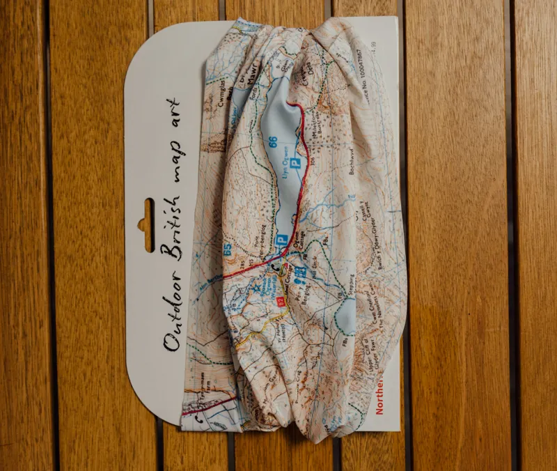Ogwen Valley OS Map Snood / Buff-3
