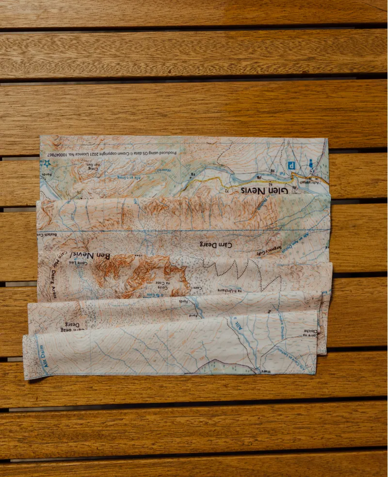Ben Nevis OS Map Snood / Buff-2