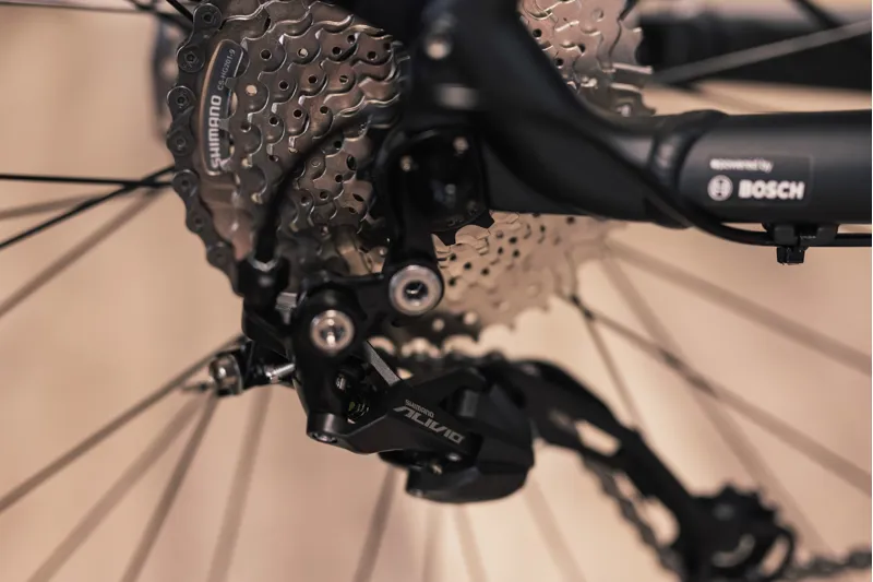 Cube Touring Hybrid One 500 Electric Bike in Grey/White - 2023-3