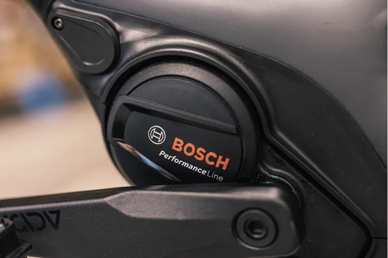 Cube Touring Hybrid One 500 Electric Bike in Grey/White - 2023-8