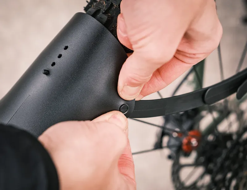 Ass Savers Win Wing MTB Fender in Stealth Black-7